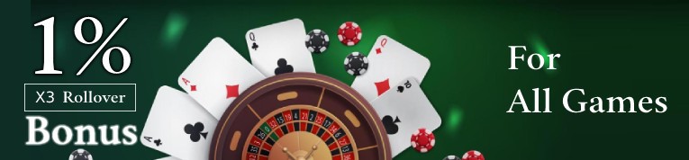 U9Play Sign Up 1% Bonus Package